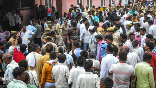 Stampede at religious event in India kills more than 100 mostly women and children