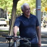 Mark Naglazas reflects on cycling through Perth’s CBD. Picture: Cameron Myles