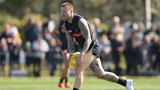 Ready to rebound: Jordan De Goey will hope for a productive 2026.