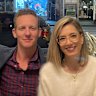 Perth father Alex James, who has an incurable brain cancer, and his wife Emily.