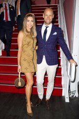 Nick and Rozalia Russian at Melbourne Cup Day 2019.