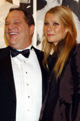 Harvey Weinstein and Gwyneth Paltrow in 2002.