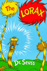 The cover illustration of the Dr. Seuss book, The Lorax, published in 1971.