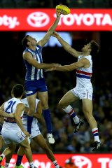 The Western Bulldogs and North Melbourne competed in the AFL's first Good Friday clash in 2017.