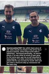 Betts has taken a stand against racism in the AFL.