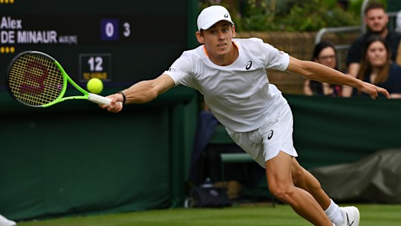Alex de Minaur: out of the Olympics.