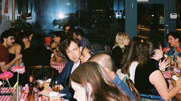 IRL singles events run by companies such as Thursday and Crush Club (pictured) have become more popular as people look for alternatives to dating apps.