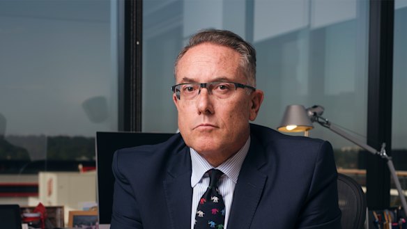 Foxtel boss Patrick Delany.