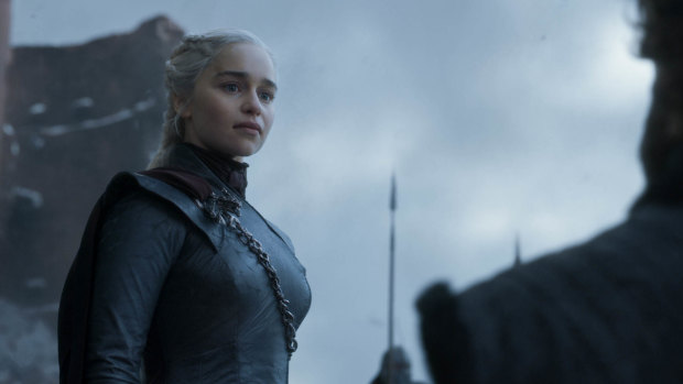 With King's Landing in ruins, Daenerys was finally ready to get her hands on the Iron Throne.