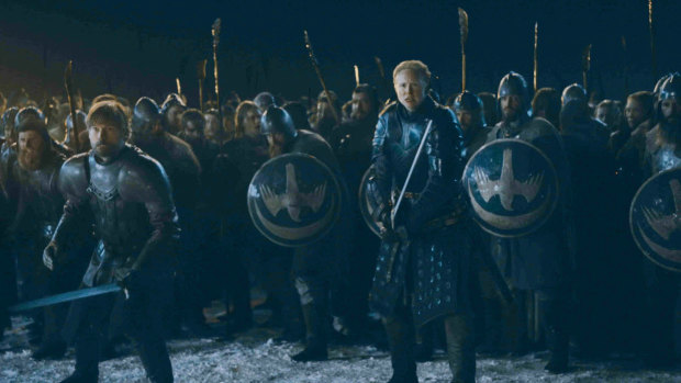 The highly anticipated Battle of Winterfell.