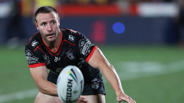 Cool hand: Blake Green takes on the Dragons as the Warriors defy pre-season expectations.