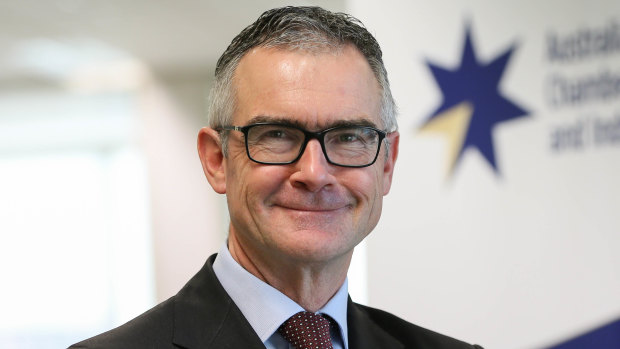 James Pearson is the chief executive of the Australian Chamber of Commerce and Industry.