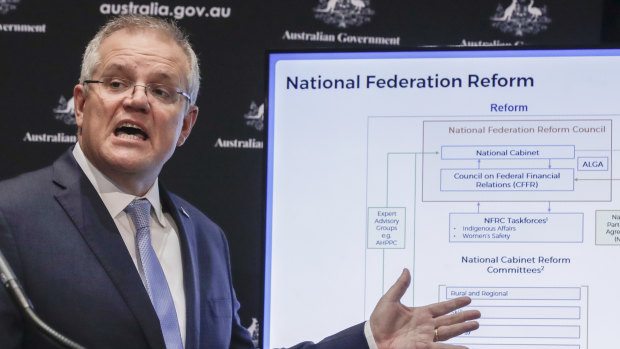 Prime Minister Scott Morrison is replacing the Council of Australian Governments with the national cabinet process.