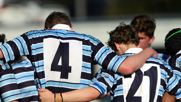 Members of a 2019 GPS representative rugby team. 