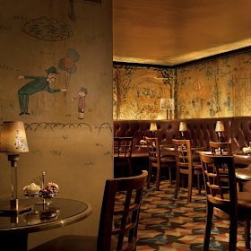 Bemelmans Bar at The Carlyle Hotel.