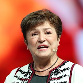 IMF managing director Kristalina Georgieva.