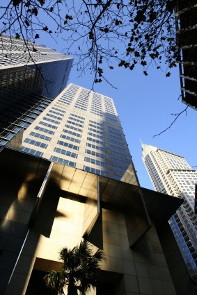 Governor Macquarie Tower in Sydney.