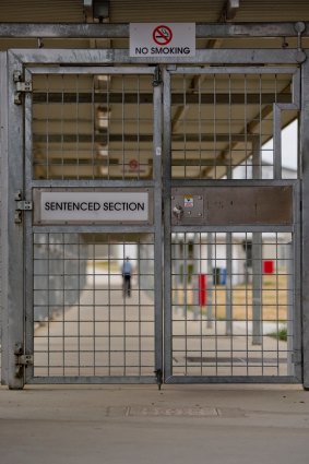 The Sentenced Section at the Alexander Maconochie Centre is meant to separate  prisoners