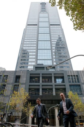 101 Collins Street towers over Melbourne's CBD.