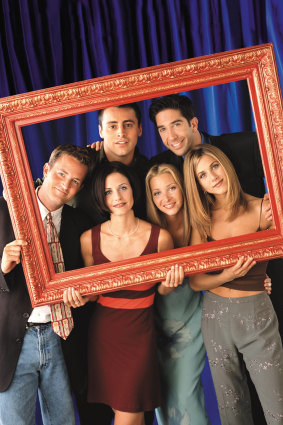 The Friends cast in 2001.