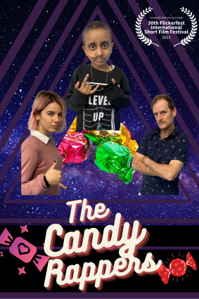 Agam Singh’s film, The Candy Rappers, screening at Flickerfest in Bondi on Saturday. 