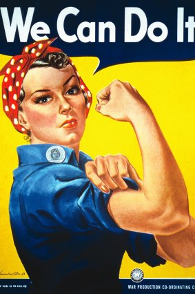 Rosie the Riveter ... feminist icon now fashion muse.