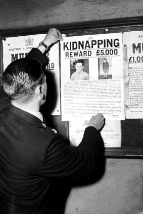 Reward poster for the case of the kidnapping of Graeme Thorne in July 1960.
