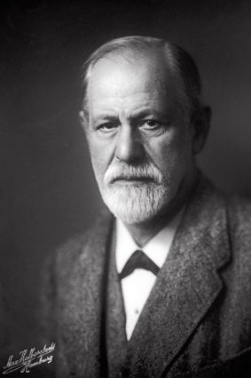 Austrian psychoanalyst Sigmund Freud. 