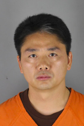 Chinese billionaire Liu Qiangdong, also known as Richard Liu, who was arrested in Minneapolis on suspicion of criminal sexual conduct.