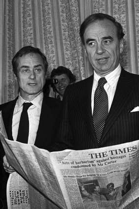 Harold Evans, a hugely influential editor of the London Times newspaper, was famous for exposing corruption and scandal.