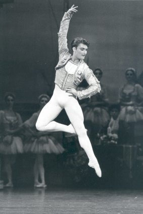 David McAllister in Don Quixote in 1993. Photo: Branco Gaica