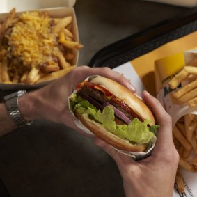 US chain Carl’s Jr offers jumbo-sized char grilled burgers, but it is relatively unknown in Australian cities.