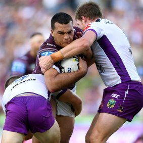 Penrith target: Lloyd Perrett has been linked to the Panthers.