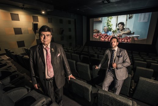 Roy and Sam Mustaca, owners and operators of United Cinemas.