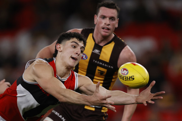 The Saints did enough to shake off a persistent Hawthorn.