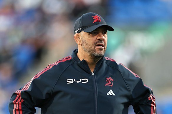 Michael Cheika has been on the Roosters’ full-time staff in 2026.