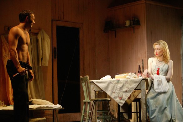 Cate Blanchett and Joel Edgerton in a previous Australian production of A Streetcar Named Desire.