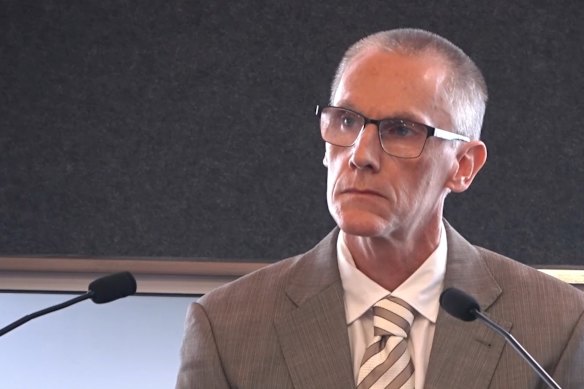 Leigh Hahn testifies Wednesday afternoon.