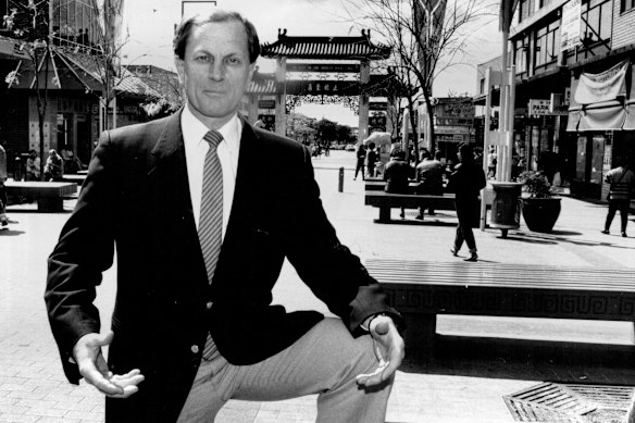 NSW state politician John Newman, who was known for his stance against Asian gangs, was gunned down in the driveway of his Cabramatta home in 1994.