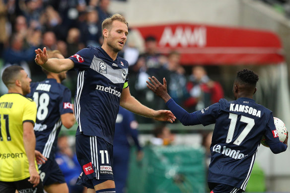 Ola Toivonen gave Victory a share of the points with his second-half goal on Sunday.