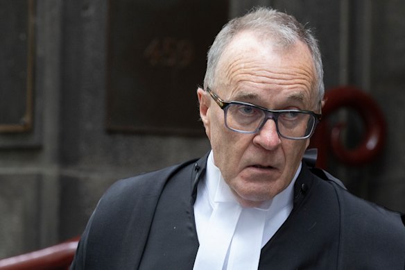 Victoria Director of Public Prosecutions Brendan Kissane, KC.