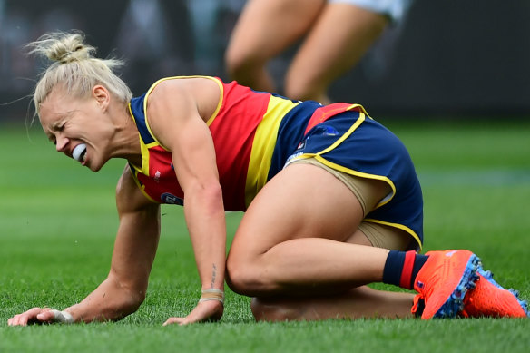 Erin Phillips is aiming to be back in round one of the 2020 AFLW season.