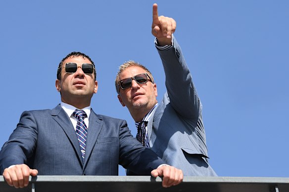 Ross Pelligra and Vince Grella.