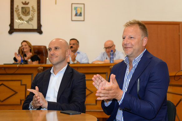 Mark Bresciano and Vince Grella are pulling the strings behind the scenes at Catania SSD.