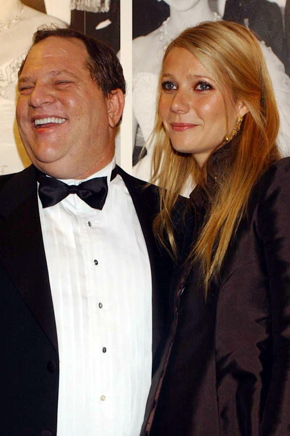 Harvey Weinstein and Gwyneth Paltrow in 2002.
