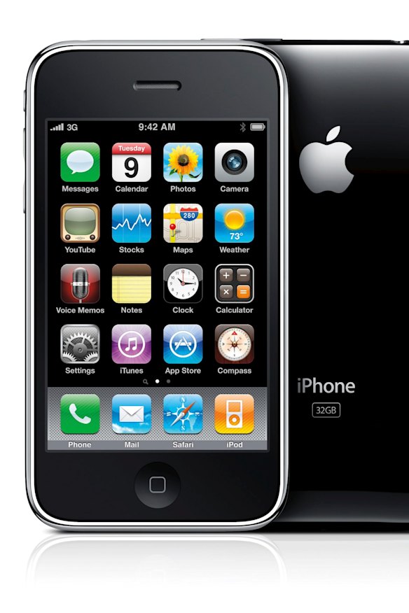 The iPhone 3GS, released in 2009.