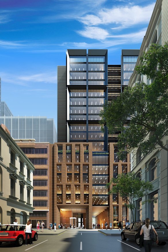 Investa Office Fund's 151 Clarence Street, Sydney.