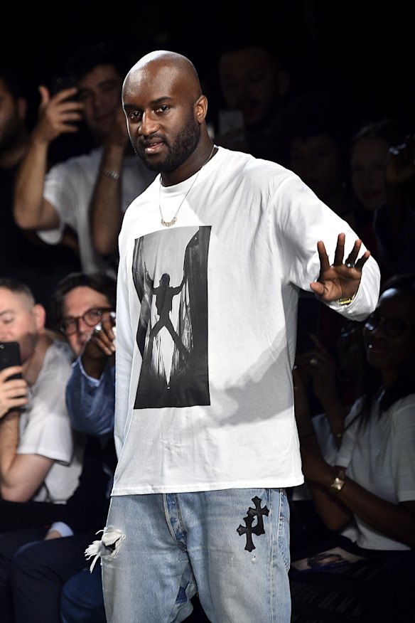 Abi loves the way Virgil Abloh played around with popular culture.