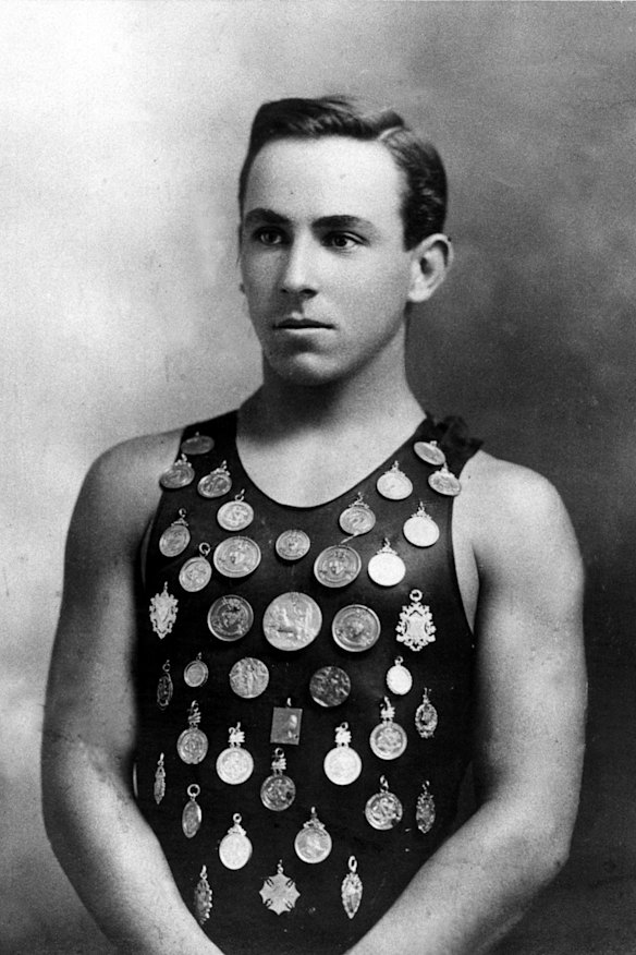 To the rescue: Sir Frank Beaurepaire.