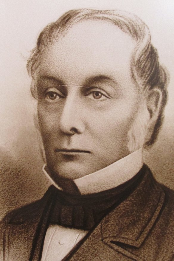 Hamilton Hume as a young man.